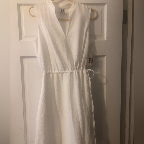 Beautiful white Anne Klein midi dress - Picture 2 of 4